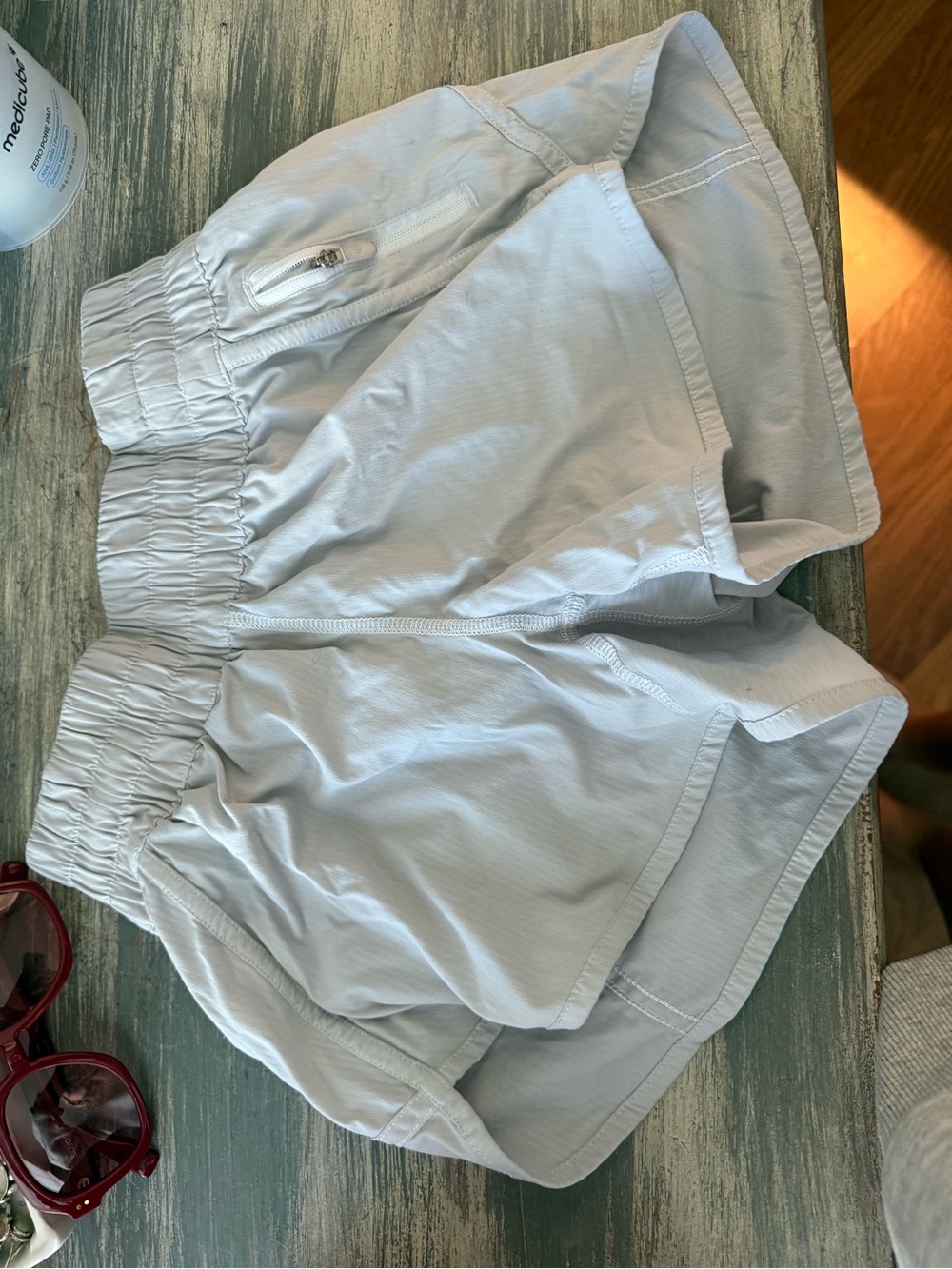 lululemon athletica Light Gray Women’s Athletic Shorts